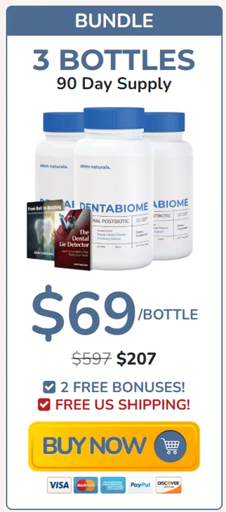 DentaBiome-3 bottle price